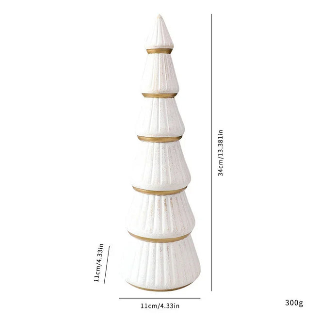 Christmas Tree Wooden Desktop Gift Ornament