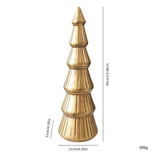 Christmas Tree Wooden Desktop Gift Ornament