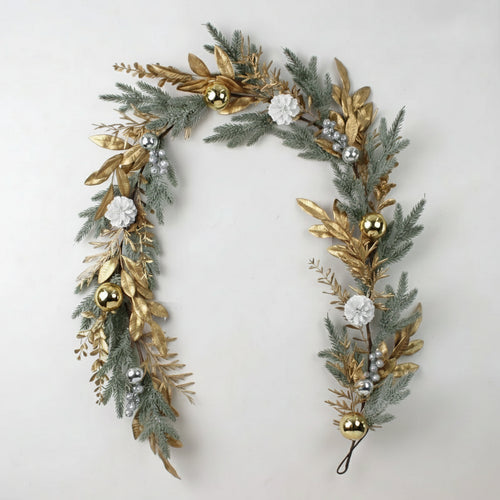 Christmas Wreath & Garland Indoor/Outdoor Decorations