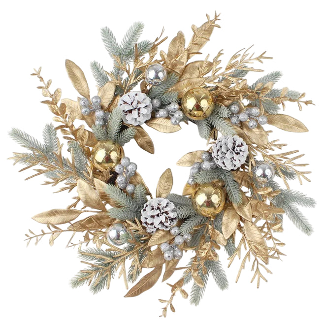 Christmas Wreath & Garland Indoor/Outdoor Decorations