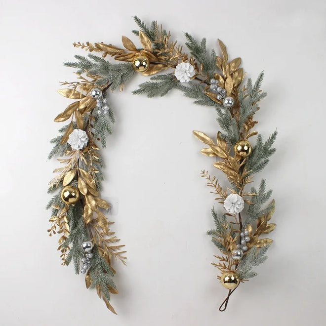 Christmas Wreath & Garland Indoor/Outdoor Decorations