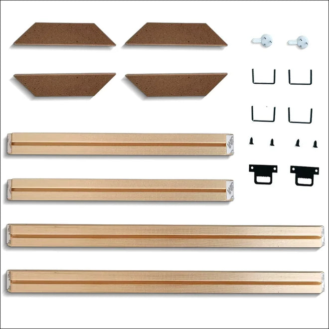 Wood DIY Canvas Painting Print Frame