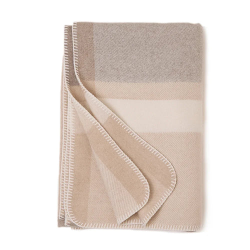 Inner Mongolian Winter 100% WOOL Throw Blanket Home Bedding Luxury Travel Soft Woven Cashmere Blanket - The Finishing Touch Decor