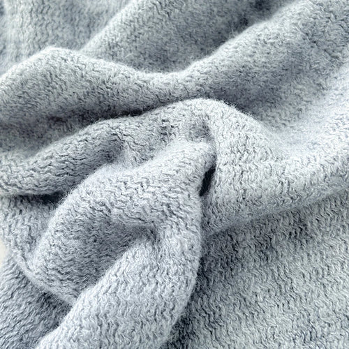 Cozy Waffle Knit Tassel Throw Blanket - The Finishing Touch Decor