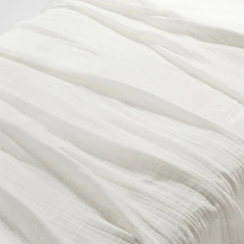 Washed Organic Triple-Layer Cotton Gauze Throw Blanket - The Finishing Touch Decor