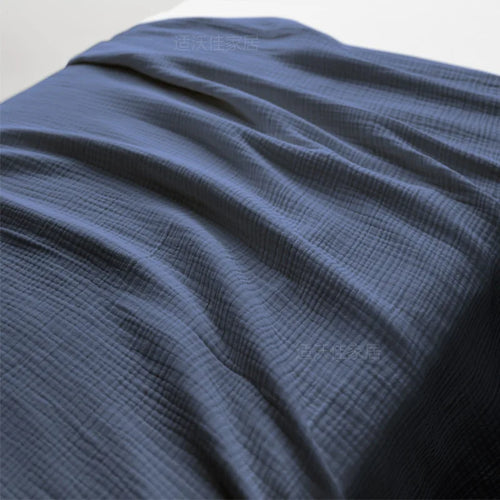 Washed Organic Triple-Layer Cotton Gauze Throw Blanket - The Finishing Touch Decor