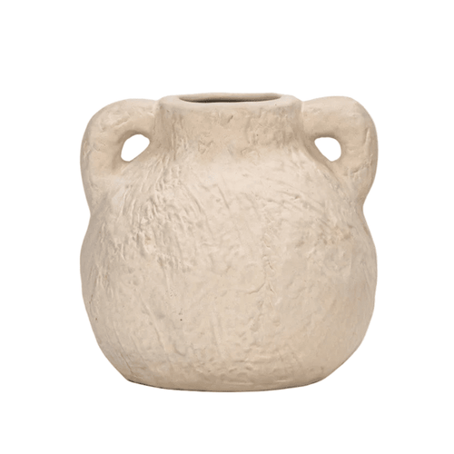 Rustic Stone Texture Ceramic Mini Bud Pitcher Vases - The Finishing Touch Decor