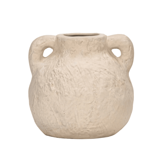 Rustic Stone Texture Ceramic Mini Bud Pitcher Vases - The Finishing Touch Decor