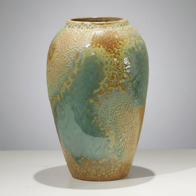 Rough Handmade Ceramic Pottery Jar Vase - The Finishing Touch Decor