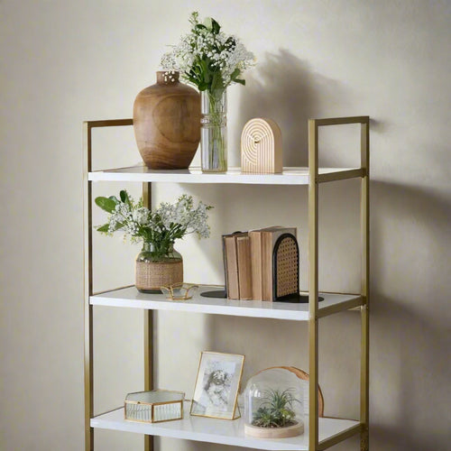 Smooth Brown Wood Finish Decorative 12" Vase - The Finishing Touch Decor