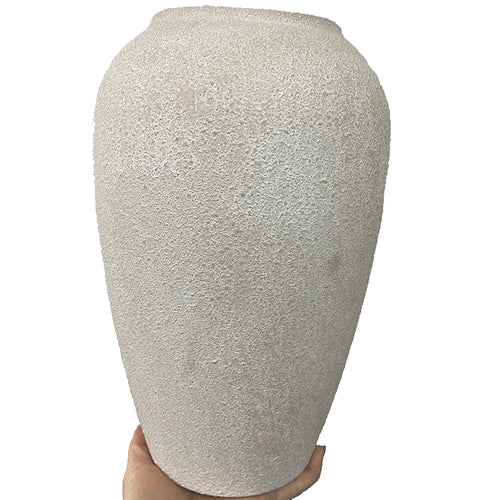 Matte Black Metal Vase, Ideal for Dried Flowers Gift for Wedding Home Spa Votive Candle Gardens Home Living Room Decoration Home - The Finishing Touch Decor