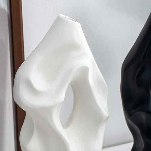 Nordic Freeform Abstract Ceramic Vase - The Finishing Touch Decor