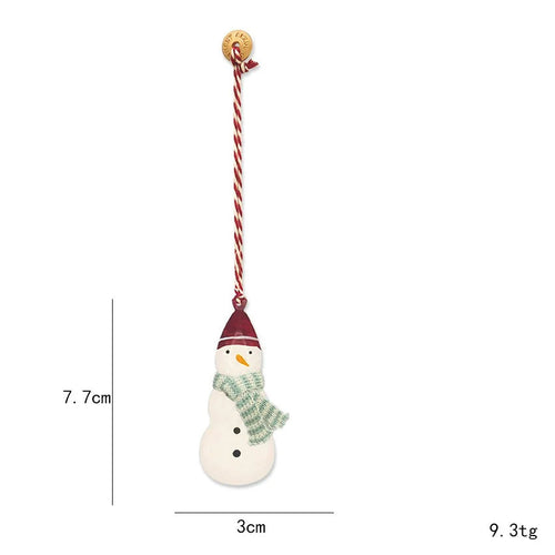 Assorted Iron Christmas Cartoon Ornaments