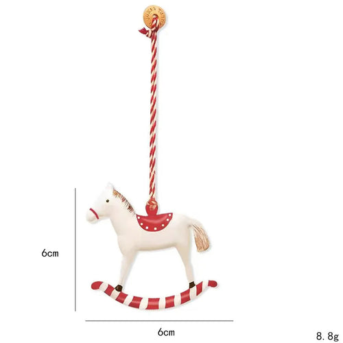 Assorted Iron Christmas Cartoon Ornaments