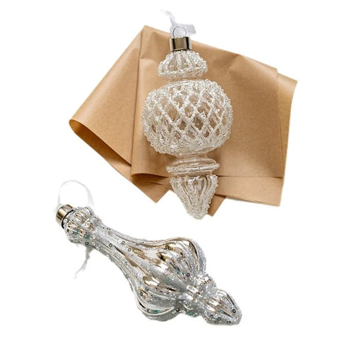Delicate Glass Ball & Pendant Christmas Tree Ornaments