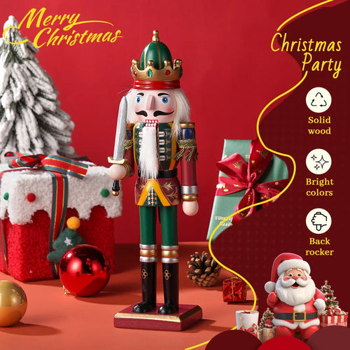 Handmade Christmas Nutcracker Figurine