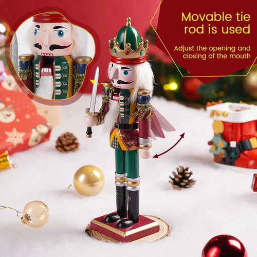Handmade Christmas Nutcracker Figurine