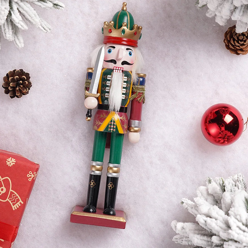 Handmade Christmas Nutcracker Figurine