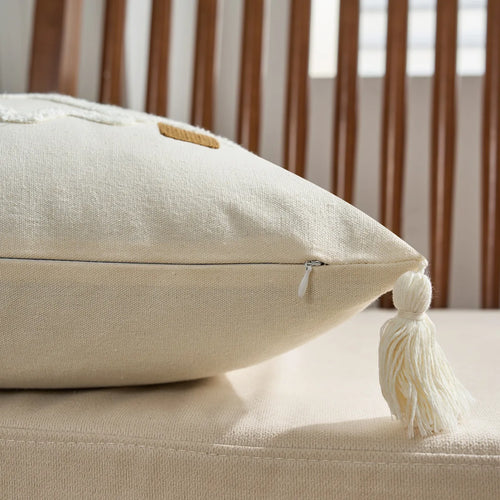 Green Christmas Tree Tweed Throw Pillow Cover Set of 2