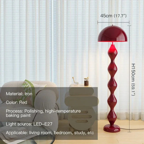 Creative Colorful Post-Modern Mushroom LED Floor Lamp - The Finishing Touch Decor