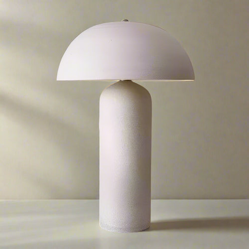 Post-Modern Ceramicah Mushroom Wabi Sabi Table Lamp - The Finishing Touch Decor