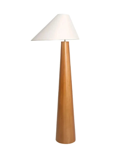 Japanese Tea House Wabi-sabi Solid Wood Floor Lamp - The Finishing Touch Decor