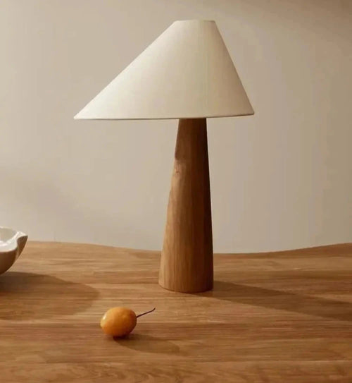 Japanese Tea House Wabi-sabi Solid Wood Floor Lamp - The Finishing Touch Decor