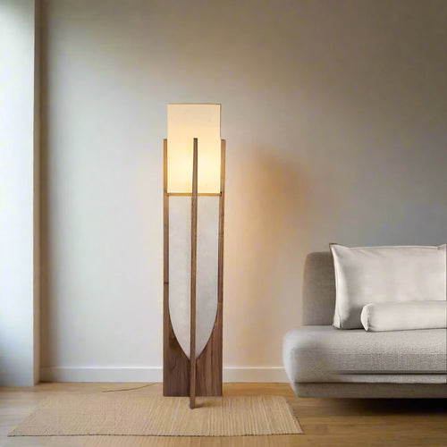 Wooden Floor or Table Solid Nordic Designer Lantern Lamps - The Finishing Touch Decor