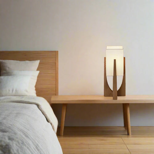 Wooden Floor or Table Solid Nordic Designer Lantern Lamps - The Finishing Touch Decor