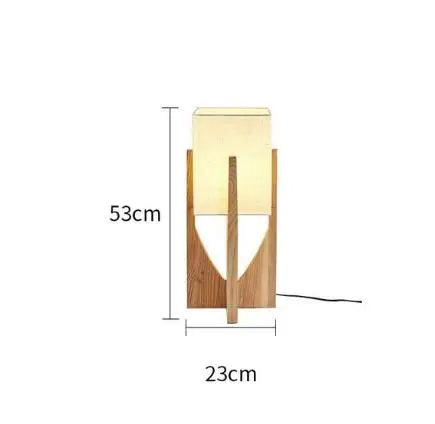 Wooden Floor or Table Solid Nordic Designer Lantern Lamps - The Finishing Touch Decor