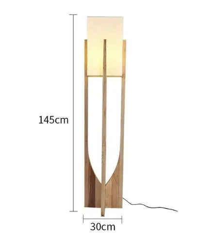 Wooden Floor or Table Solid Nordic Designer Lantern Lamps - The Finishing Touch Decor