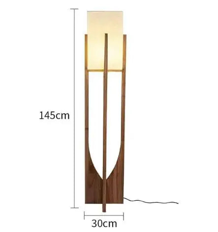 Wooden Floor or Table Solid Nordic Designer Lantern Lamps - The Finishing Touch Decor