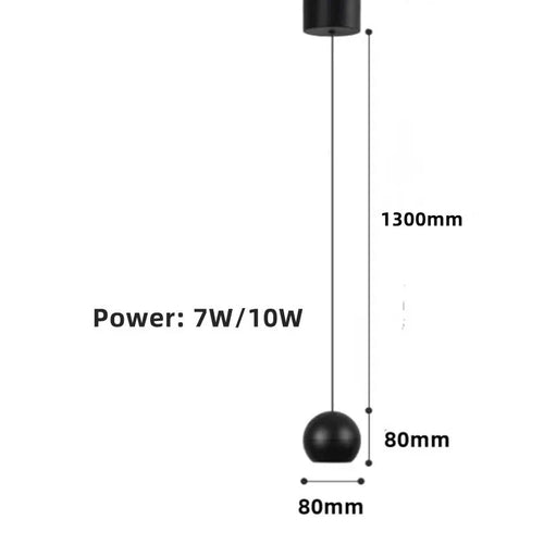 Minimalist Orb Pendant Cafe Chandelier Lights - The Finishing Touch Decor