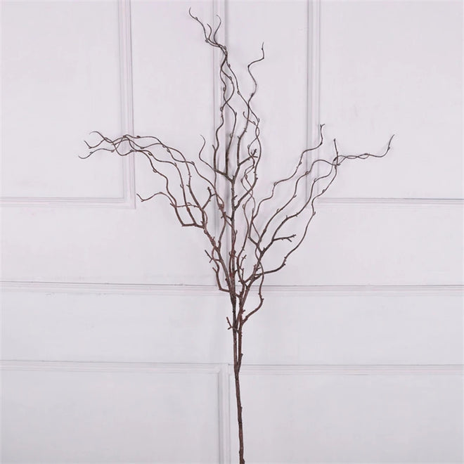 Artificial Willow Rattan Forked Branch Vase Filler Arrangement - The Finishing Touch Decor