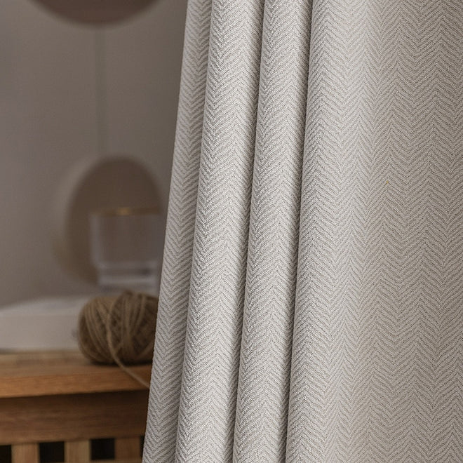 Heavy Blackout Cotton Linen Luxury Curtains - Color Variety - The Finishing Touch Decor
