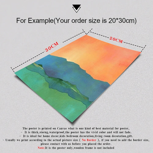 Colorful "Mountain Sunrise" Canvas Print Wall Art Set - The Finishing Touch Decor