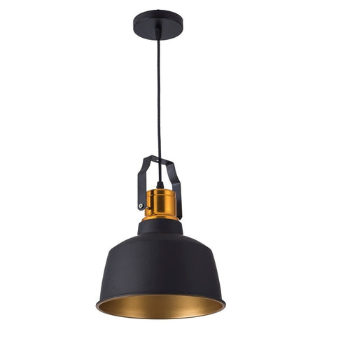 Black Aluminum Industrial Chandelier Pendant Lighting - The Finishing Touch Decor