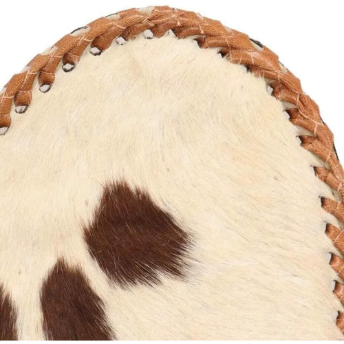 Metal Frame Genuine Goat Leather Butterfly Chair - The Finishing Touch Decor