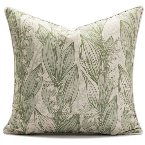 Sage Green, Corduroy & Faux Fur Throw Pillow Covers - The Finishing Touch Decor