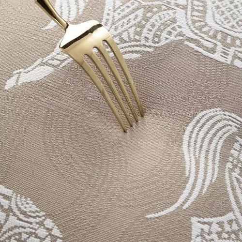 Nordic Light Oatmeal Patterned Throw Pillow Cover - The Finishing Touch Decor