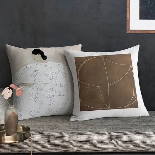 Sofia Lind Print Handmade Nordic Swedish Throw Pillow Covers - The Finishing Touch Decor