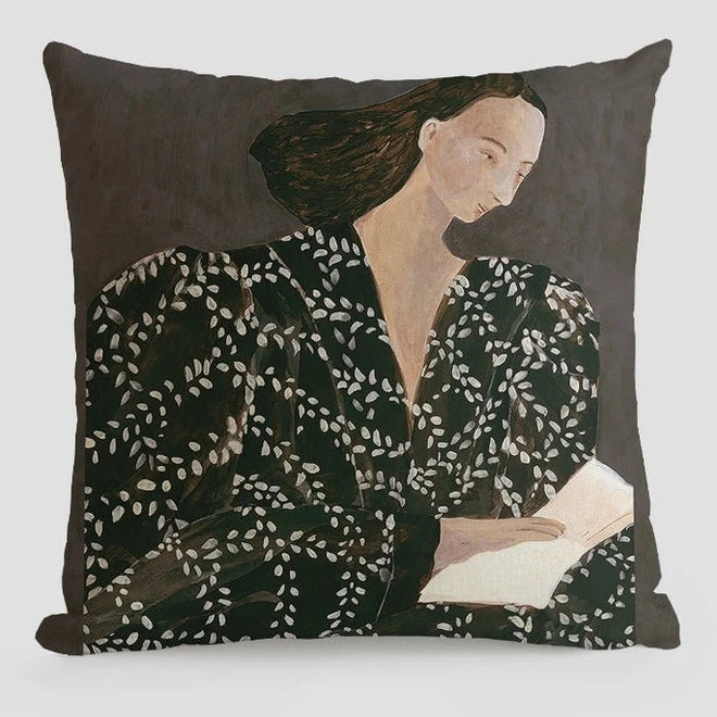 Sofia Lind Print Handmade Nordic Swedish Throw Pillow Covers - The Finishing Touch Decor