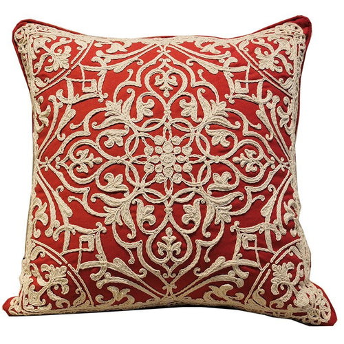 Beautiful Rope Embroidered Pattern Throw Pillows Covers - The Finishing Touch Decor
