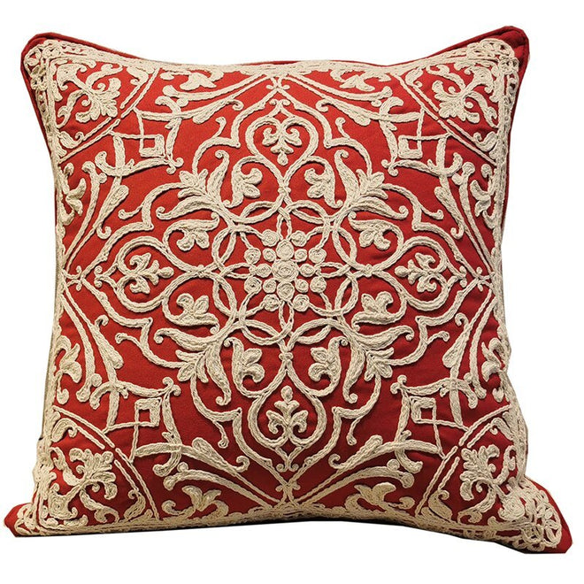 Beautiful Rope Embroidered Pattern Throw Pillows Covers - The Finishing Touch Decor