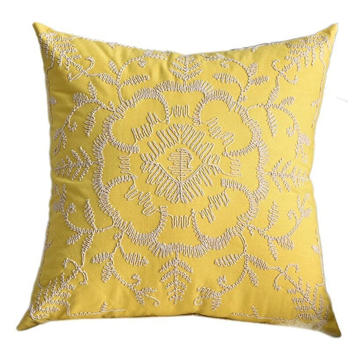 Beautiful Rope Embroidered Pattern Throw Pillows Covers - The Finishing Touch Decor