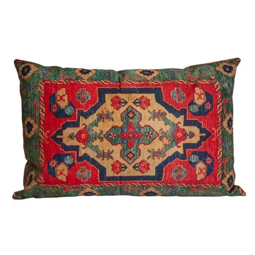 Colorful Pattern Lumbar Bohemian Throw Pillow Covers - The Finishing Touch Decor