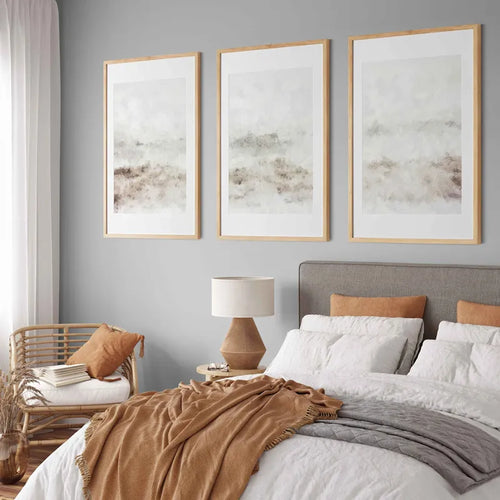 Sand Color Neutral Wall Art Canvas Painting Nordic Art Modern Print - The Finishing Touch Decor