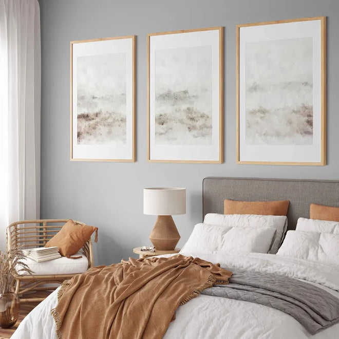 Sand Color Neutral Wall Art Canvas Painting Nordic Art Modern Print - The Finishing Touch Decor