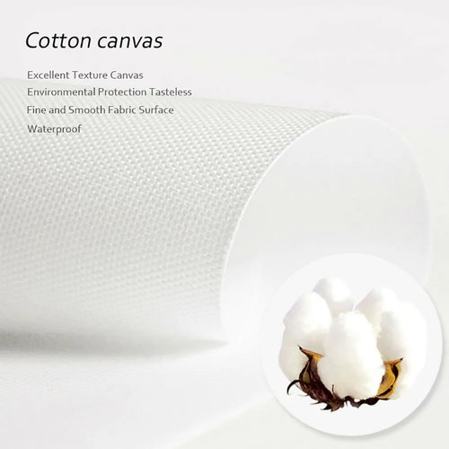 Bauhaus Scandi Cotton Canvas Exhibition Print Wall Art - The Finishing Touch Decor