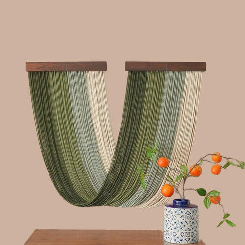 Scandinavian Yarn Art Macrame Wall Hanging - The Finishing Touch Decor